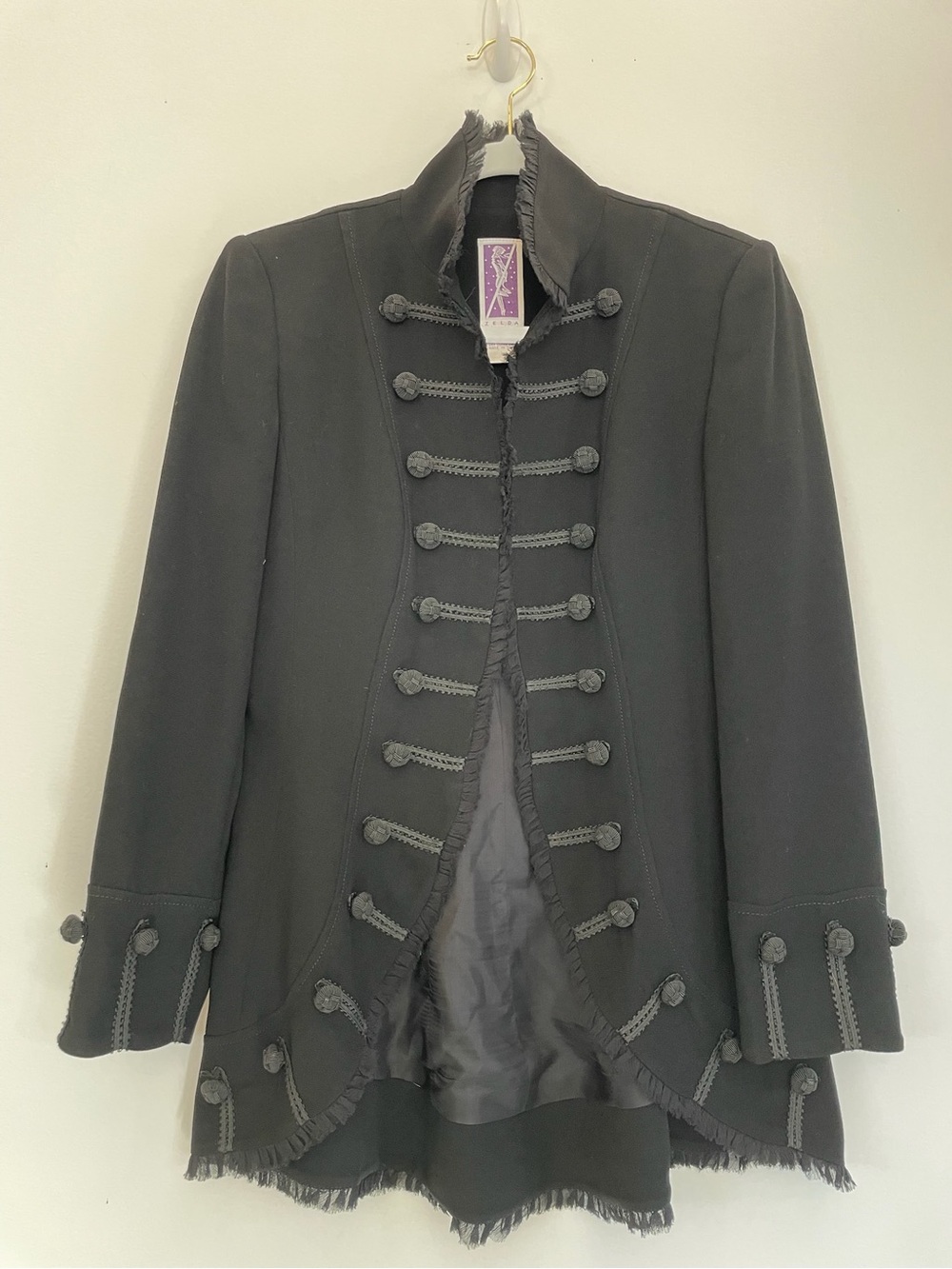 Zelda Vintage Napoleon Style Tailored Coat